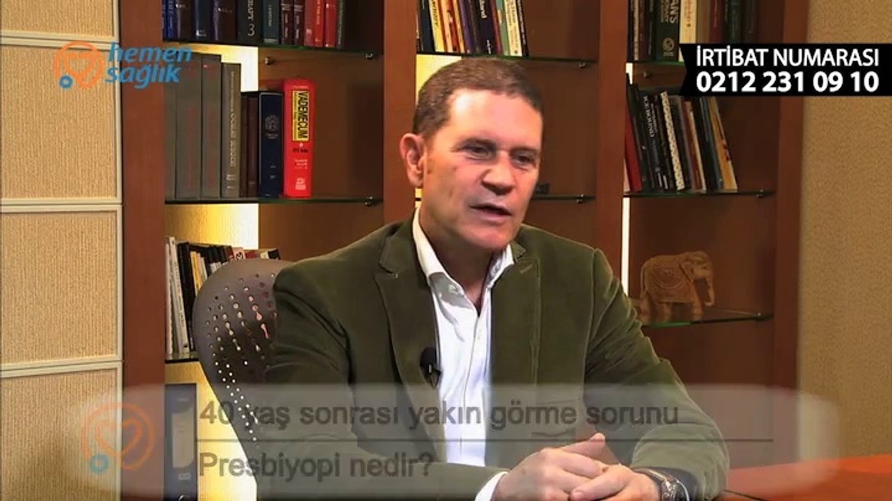 Opr.Uzm.Dr. Sinan Göker 40 yaş sonrası yakın görme sorunu Presbiyopi nedir?