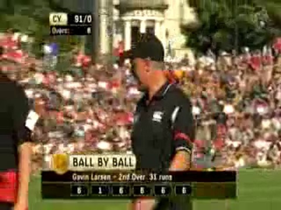 five sixes in a charity match