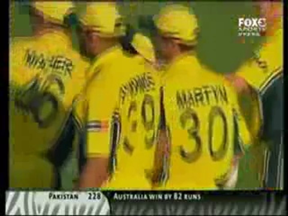 Ian Harvey 4-58 vs Pakistan 2003 World Cup