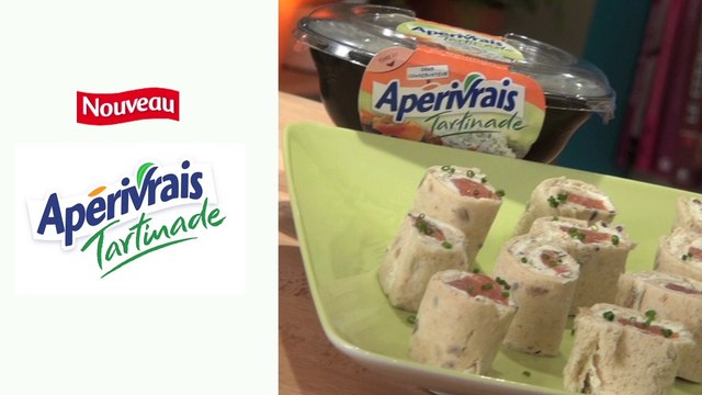 Petits roulés au saumon fumé & Apérivrais tartinade au saumon - 750 Grammes