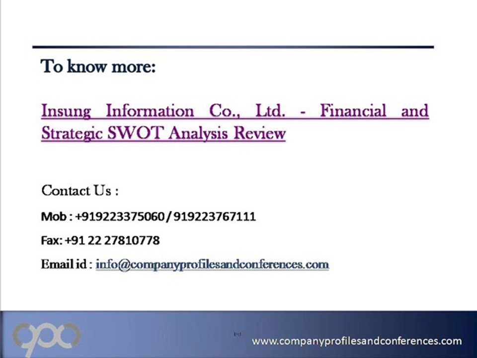 Insung Information Co., Ltd.