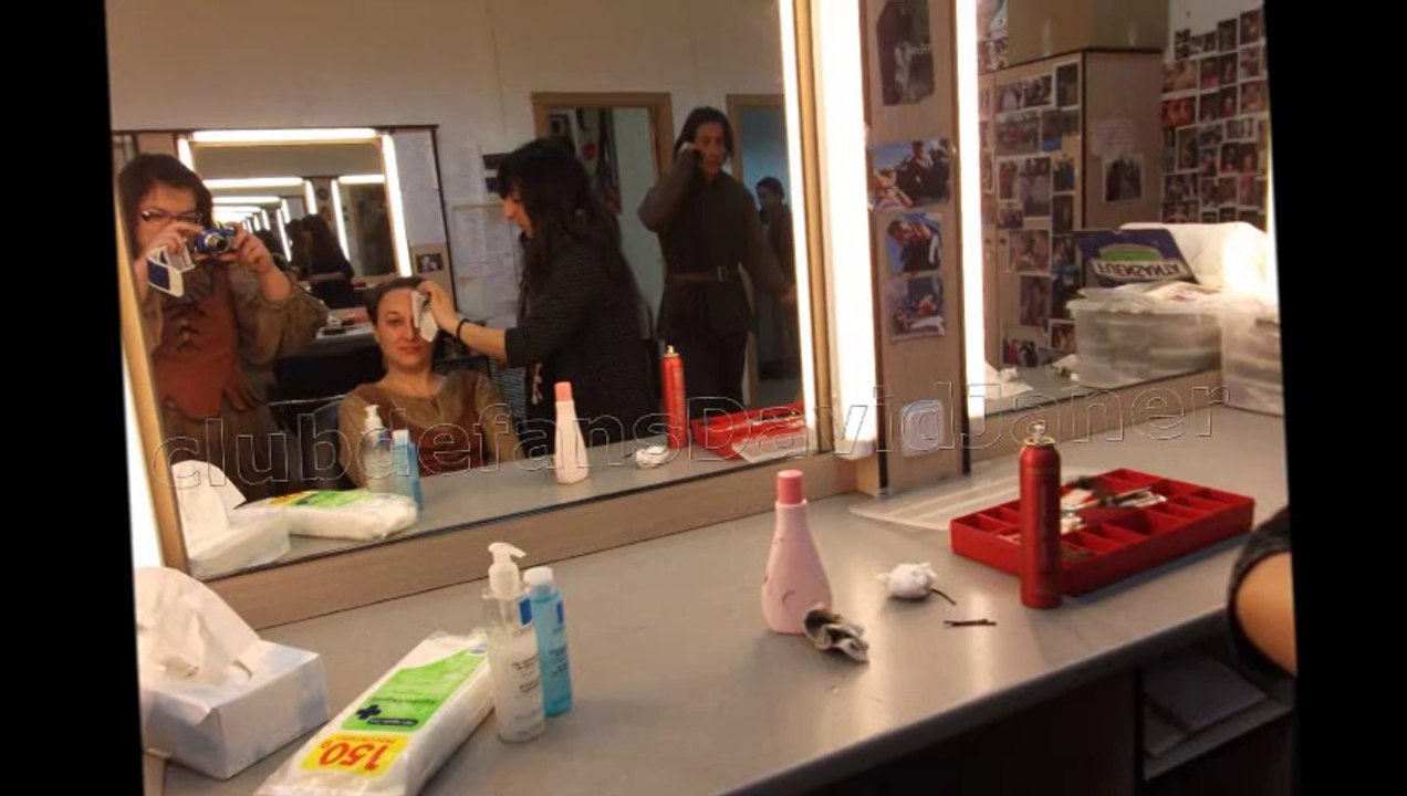 LOS FANS CLUB DE FANS DAVID JANER, VISITAN EL PLATO 23 DE MARZO 2012