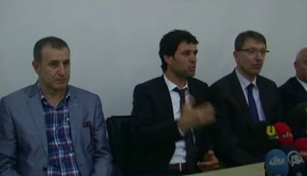 Şanlıurfaspor Teknik Direktörü Cihat Arslan basın toplantısı