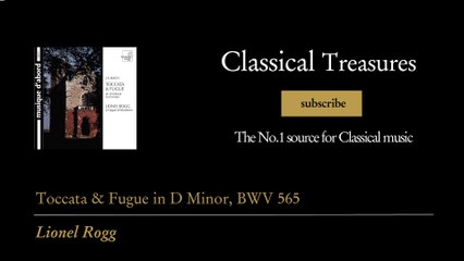 Johann Sebastian Bach - Toccata & Fugue in D Minor, BWV 565