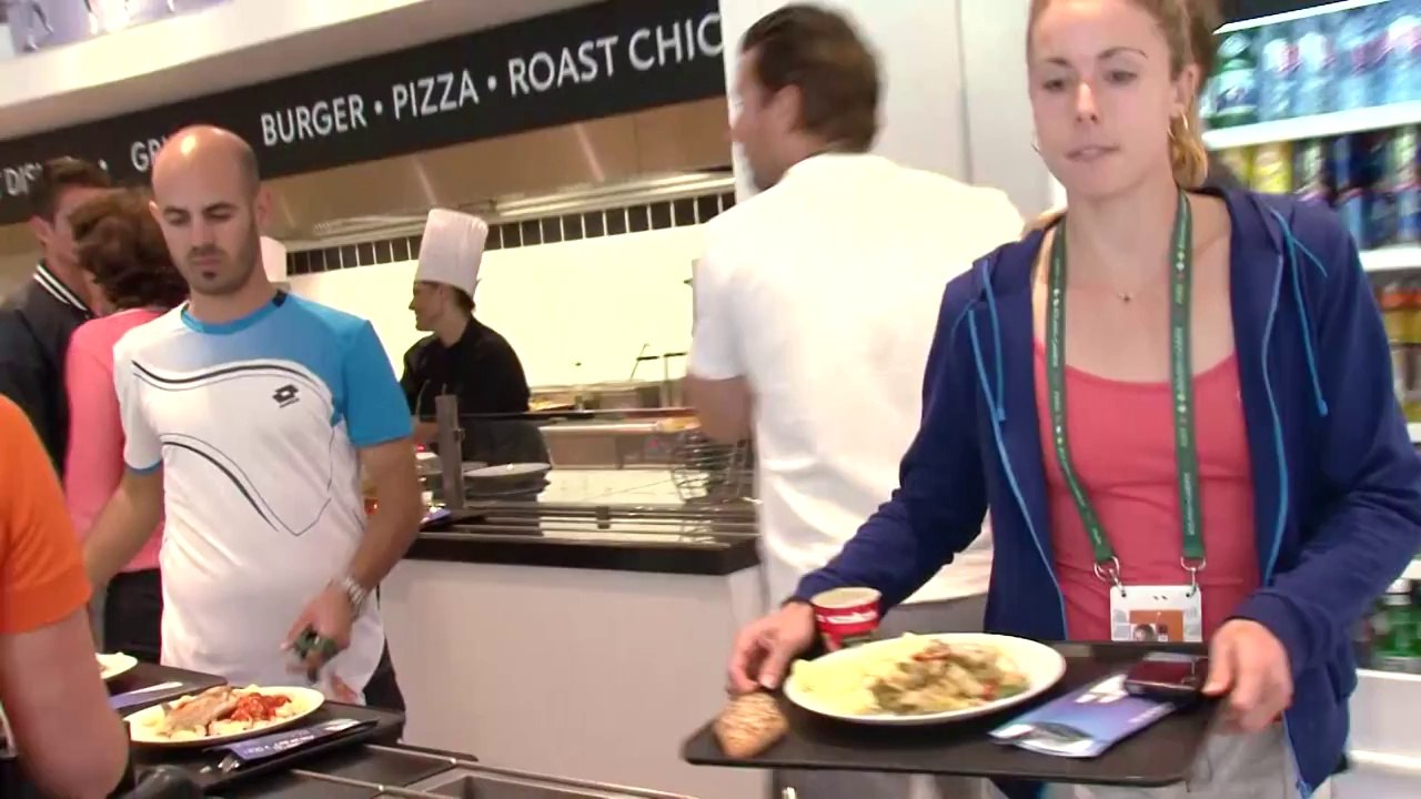 Diététique ou pas ? Le repas des joueurs à Roland Garros