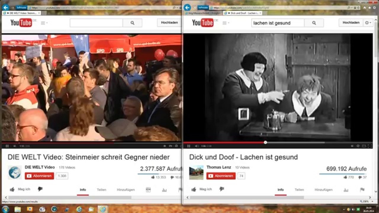 Schreimeier und der lachflash. - youtube