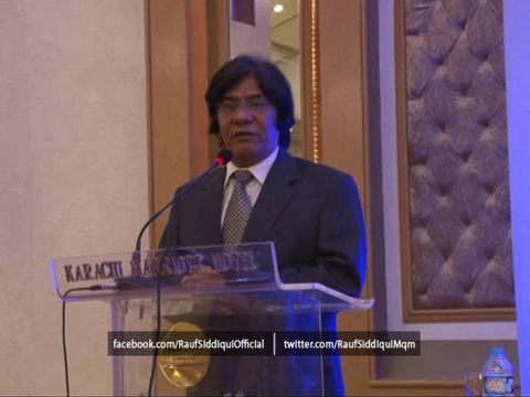 Provincial Minister for Industries & Commerce, Sindh, Rauf Siddiqui Attending the Event Arranged by Rajby Industries