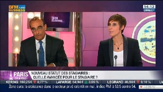 La tendance du moment: Quid du nouveau statut des stagiaires en entreprises ?, dans Paris est à vous – 04/06