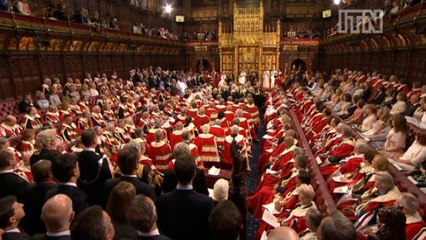 Page boy faints during Queen's Speech