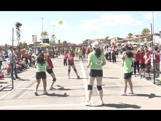 Trentola Ducenta (CE) - Minivolley, festa al Jambo con l'Alp Aversa (01.6.14)