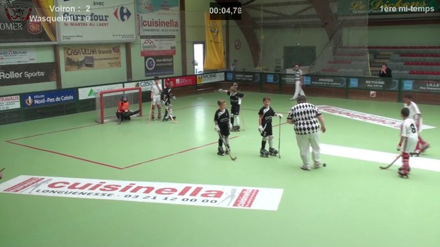 Demi-Finales championnat de France de rink Hockey U11 2013/2014 - Voiron / Wasquehal