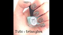 Nail art : comment réaliser une manucure triangle ? marie france