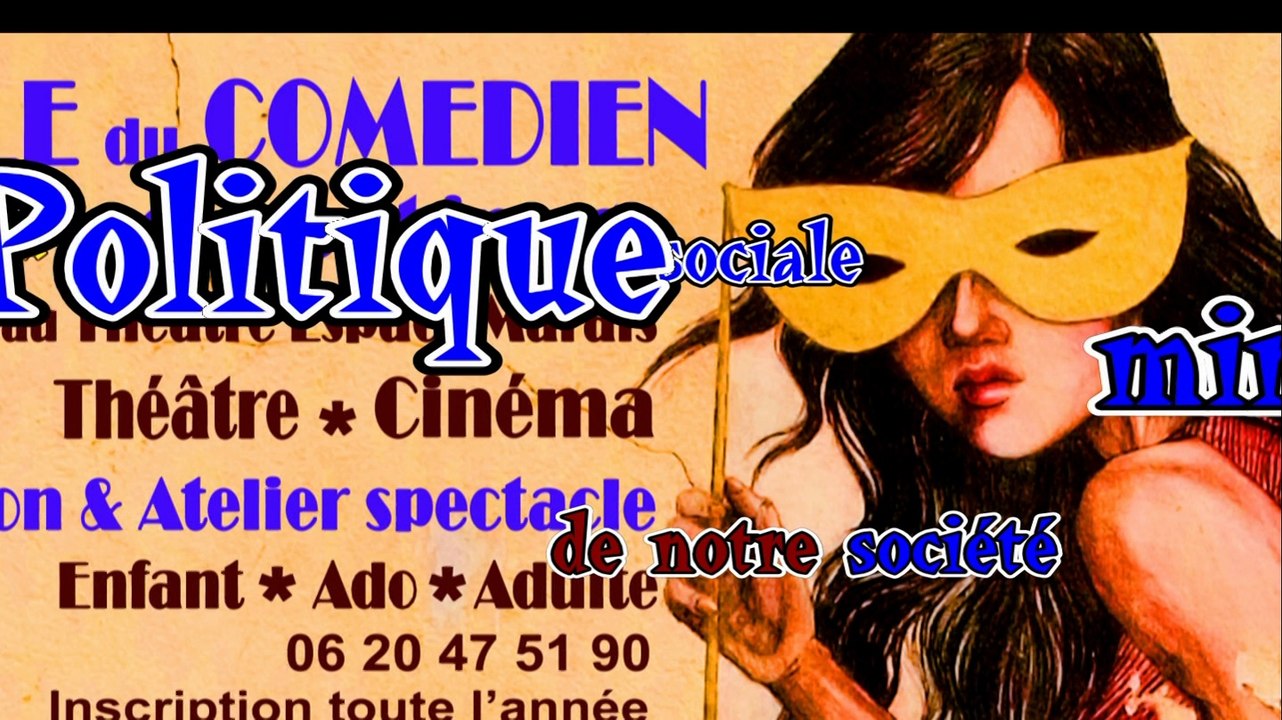 "Crime et Châtiment" bande annonce de l'atelier de création 2014 de l'école du comédien