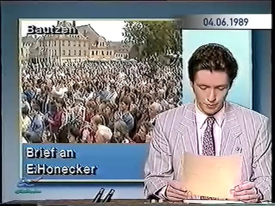 Aktuelle Kamera, 4. Juni 1989