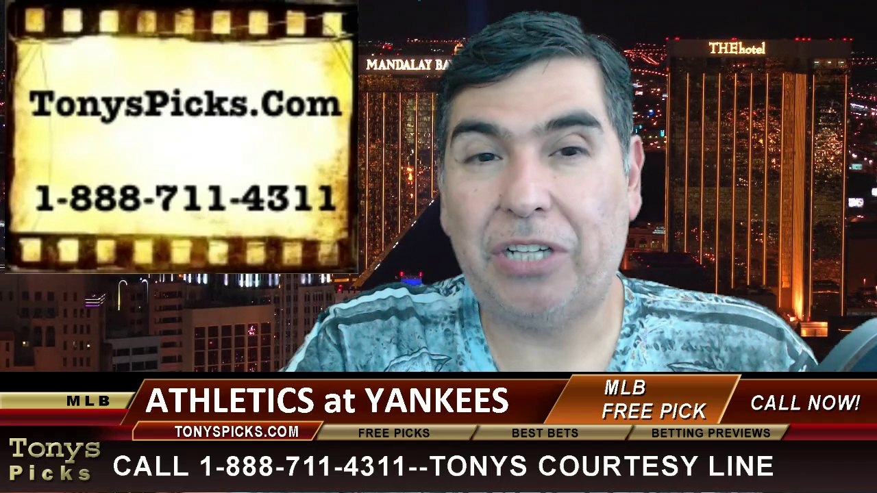 MLB Pick New York Yankees vs. Oakland Athletics Odds Prediction Preview 6-4-2014