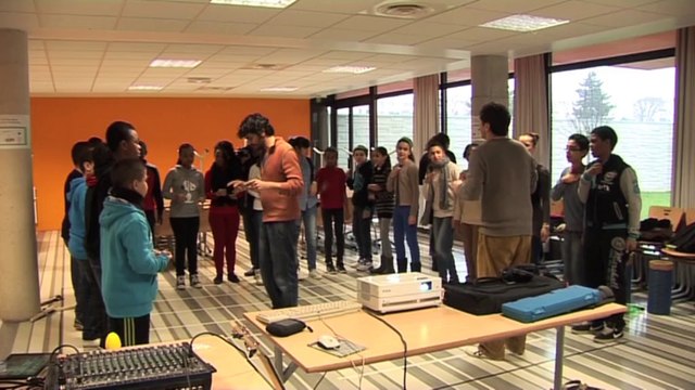 Culture et art au collège au Collège Poincaré de la Courneuve