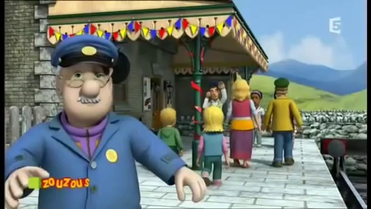 Sam le pompier - L'inauguration de la gare