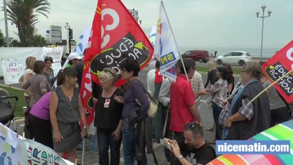 Rythmes scolaires : les profs et les parents manifestent à Nice