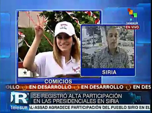 Inicia conteo de votos de elección presidencial en Siria
