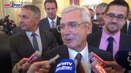 Football / Claude Bartolone et Guy Roux confiants pour les Bleus - 04/06