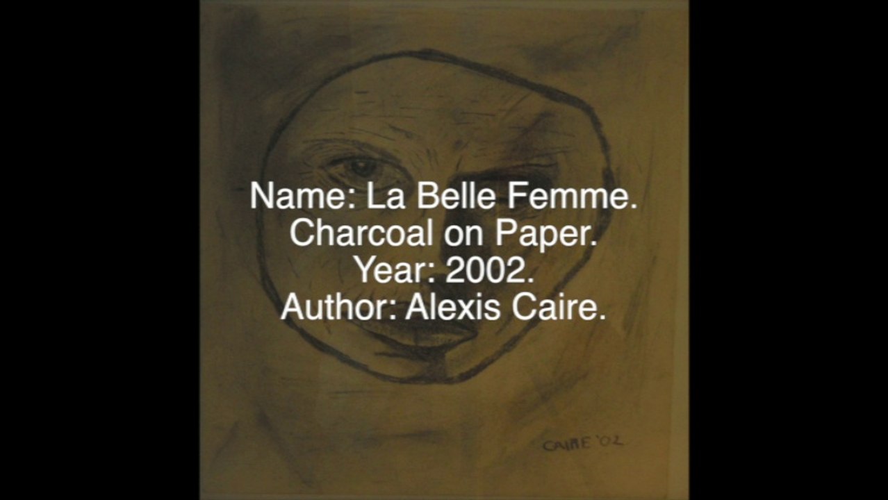 ALEXIS CAIRE - LA BELLE FEMME - SAATCHI ART - www.saatchiart.com/alexiscaire