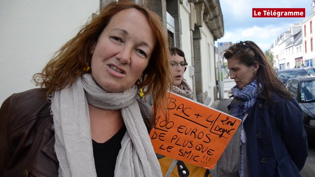 Vannes. Enseignement privé : des professeurs remplaçants manifestent
