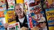 Man Collects NASCAR Cereal Boxes for Fun