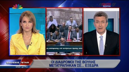 ΒΙΝΤΕΟ-Ο Νίκος Χατζηνικολάου για την εικόνα στους διαδρόμους