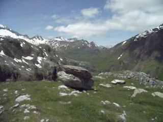 Panorama lac d'Estaens