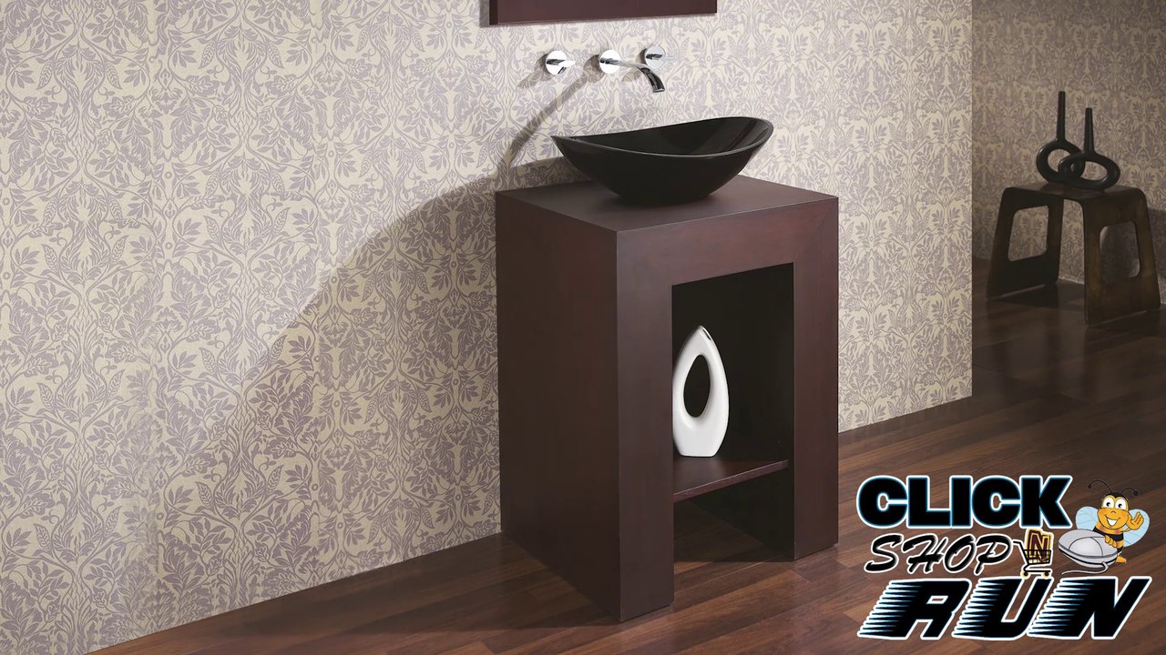 Avanity PRADO-V22-DW Bathroom Vanity in Dark Walnut with White Vessel Sink