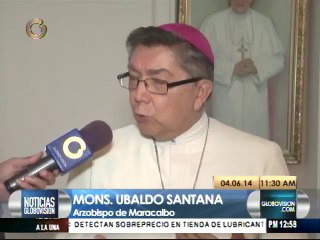 Monseñor Santana:  Hemos dialogado para dar fin a la violencia