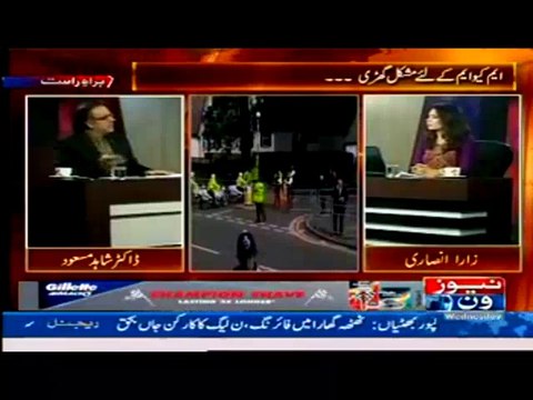 PTI, PML (N), PPP And ANP Celebrated Altaf Hussain Arrest Yesterday And Distributed Sweets Shahid Masood