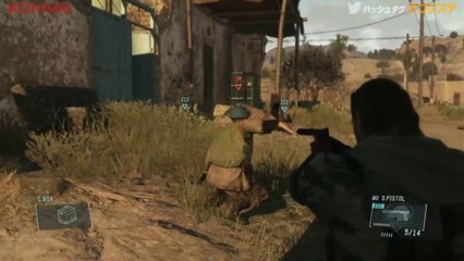 Metal Gear Solid 5 The Phantom Pain Gameplay PS4 E3 2014