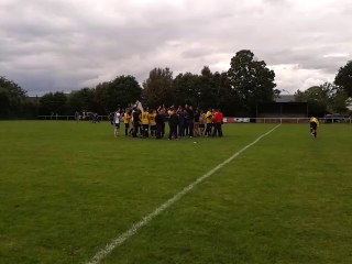 Montée en ph à la fin du match