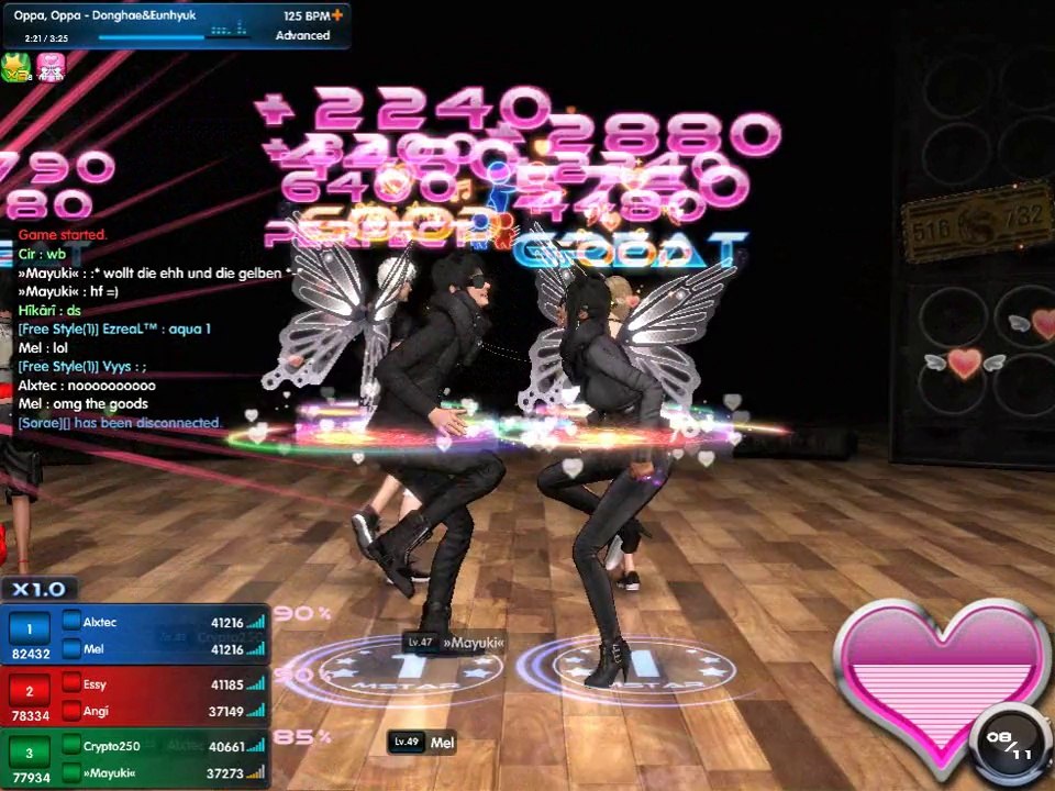 Mstar bubble battle superstar couple - oppa oppa