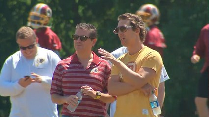 RGIII: We're honored to have McConaughey here