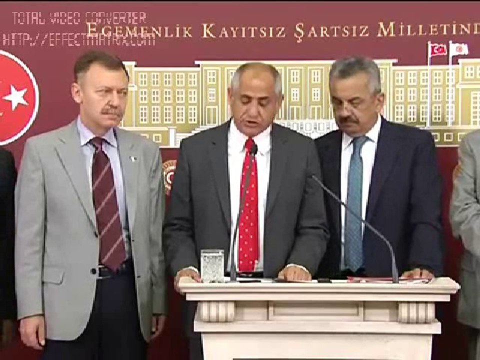 CHP İZMİR MİLLETVEKİLİ MUSA ÇAM'IN PLAN VE BÜTÇE KOMS. ÜYELERİ İLE BASIN AÇIKLAMASI 04.06.2014