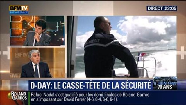 Le Soir BFM: Les commémorations du D-Day sont un véritable casse-tête pour la sécurité - 04/06 3/5