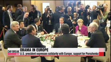 World leaders meet without Russia in G7 Summit