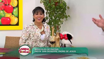 Aprende a cocinar una exquisita pasta San Giuseppe en Lorena y Nicolasa (2/2)