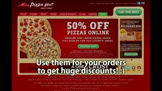 Pizza Hut Coupon - Free Mobile and Printable Fast Food Coupons