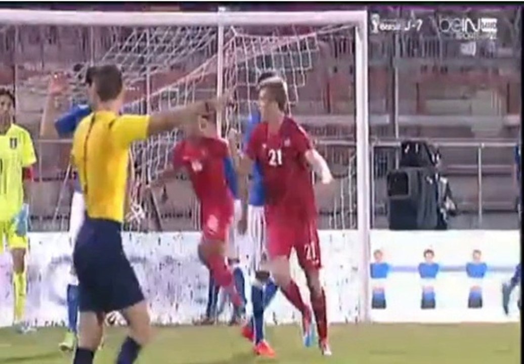 Italy Vs Luxembourg 1-1 CHANOT