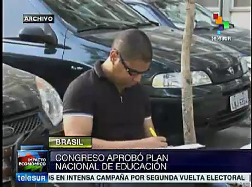 Congreso de Brasil promulga Plan Nacional de Educación