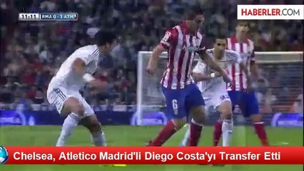 Chelsea, Atletico Madrid'li Diego Costa'yı Transfer Etti