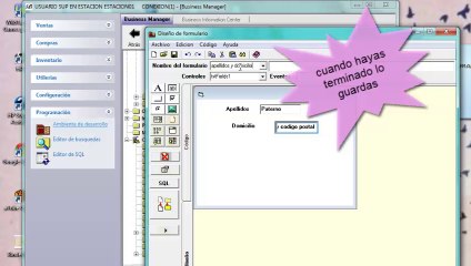 editar un formulario - my business pos