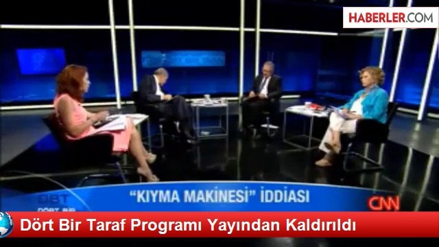 Dört Bir Taraf Programı Yayından Kaldırıldı