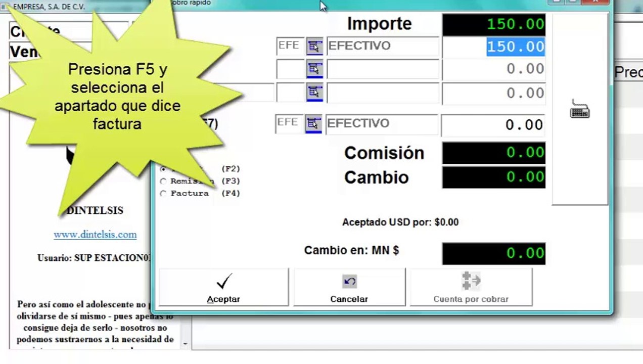 venta a factura