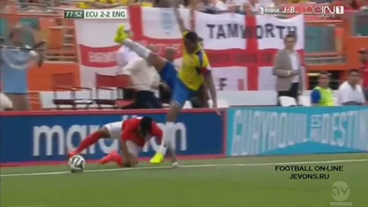 Ekuador - Inggris 2-2