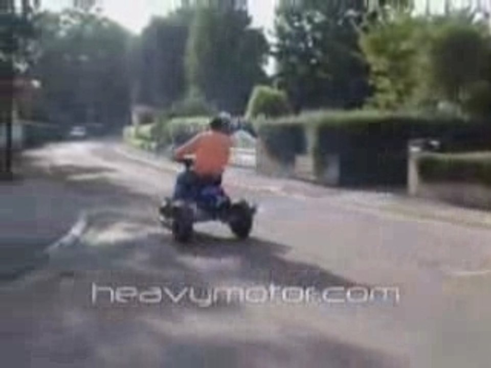 MBK Booster 3 Wheeler par Heavymotor