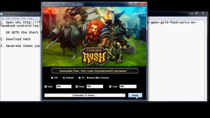 Throne Rush iPhone Free Gems